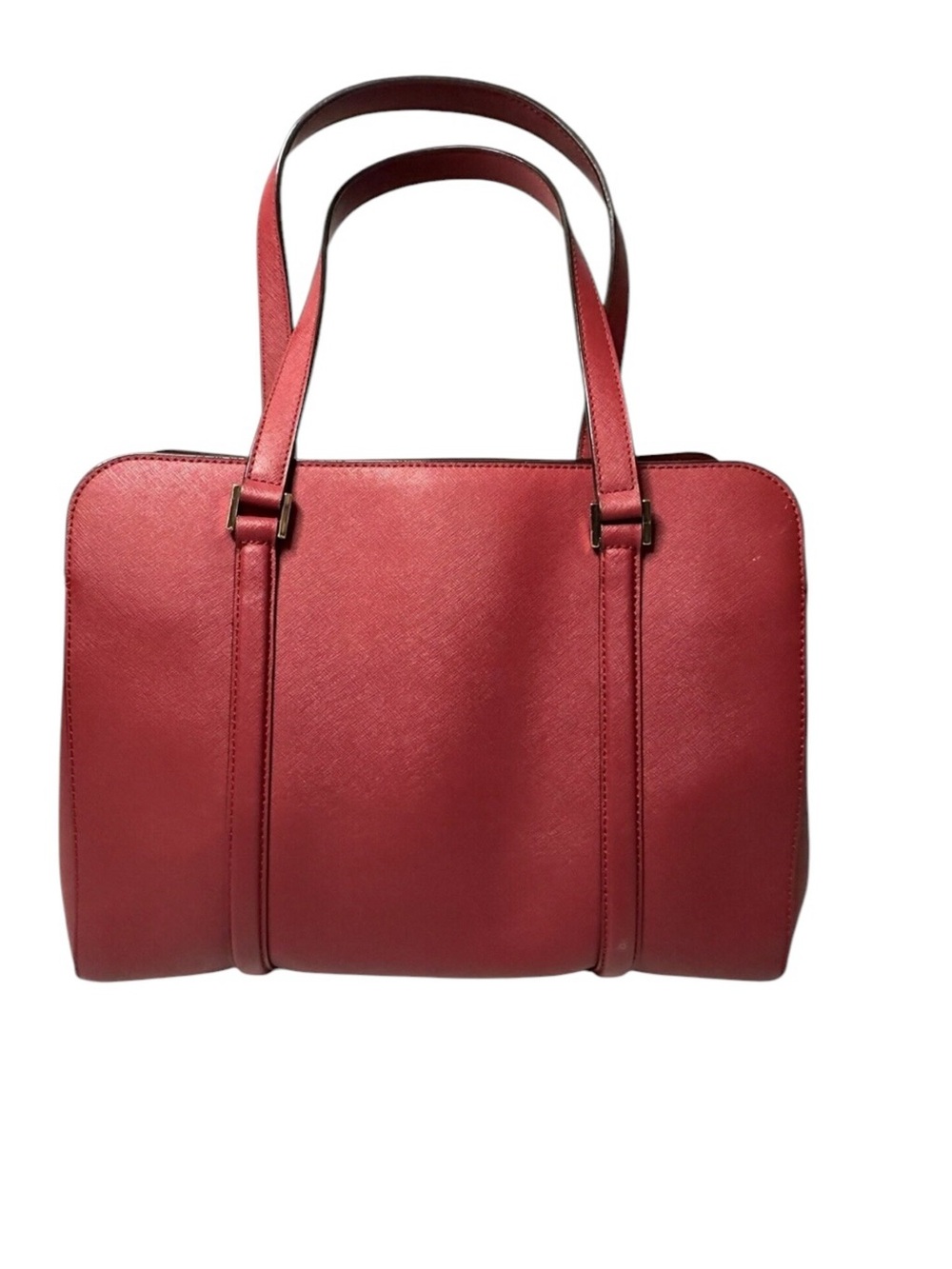 kate spade Burgundy Saffiano Leather Shoulder Bag - Picture 3 of 7